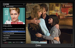 Showtime TV Widget