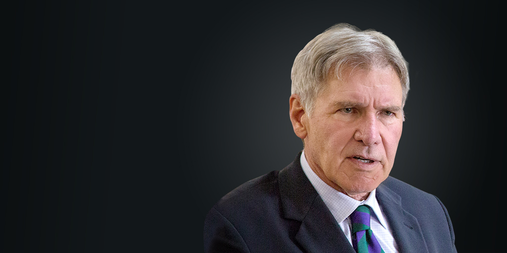 Harrison ford global warming