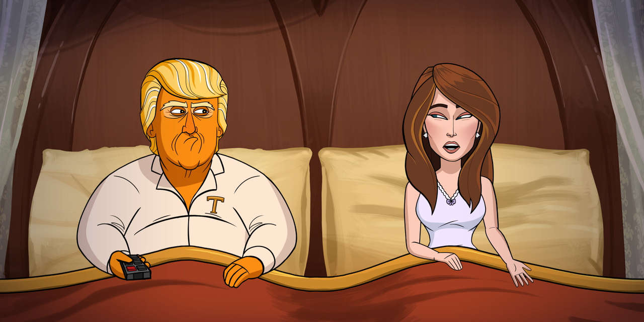Our Cartoon President Melanias Emotive Eyes  Showtime