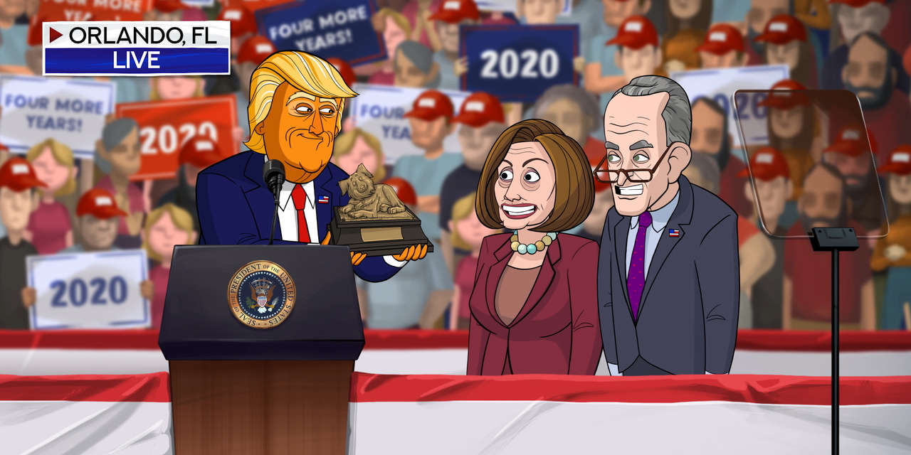Our Cartoon President: Cartoon Trump Announces His 2020 Campaign | SHOWTIME