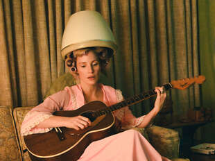 Jessica Chastain as Tammy Wynette in GEORGE & TAMMY. Photo Credit: Brownie Harris/Courtesy of SHOWTIME.