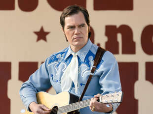 Michael Shannon as George Jones in GEORGE & TAMMY. Photo Credit: Dana Hawley/Courtesy of SHOWTIME.