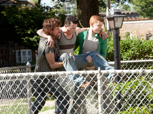 Season 3, Episode 5: Mickey gets shot while trying to rob Steve's dad's house for Ian -- all in the name of love.