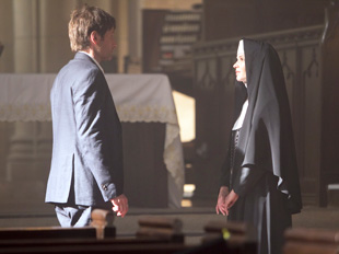Season 4: Hank has a crisis of faith, so he seeks out a surprisingly sexy nun in a dream. 