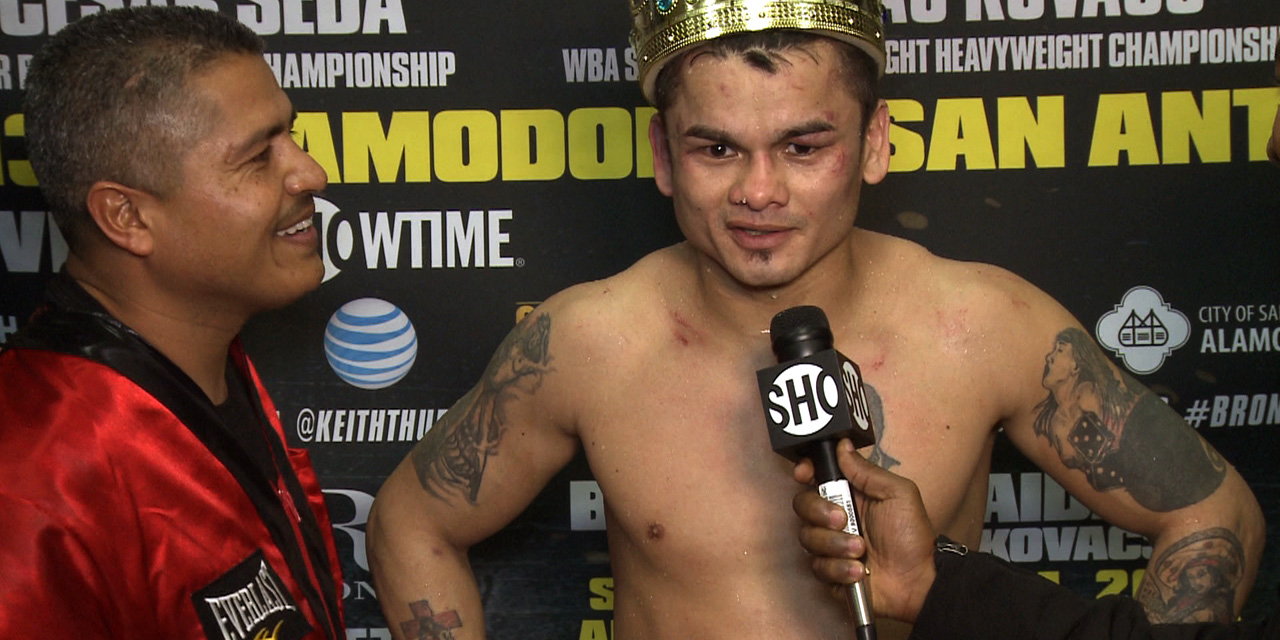 Marcos Maidana: Post-Fight Interview - Showtime Championship Boxing