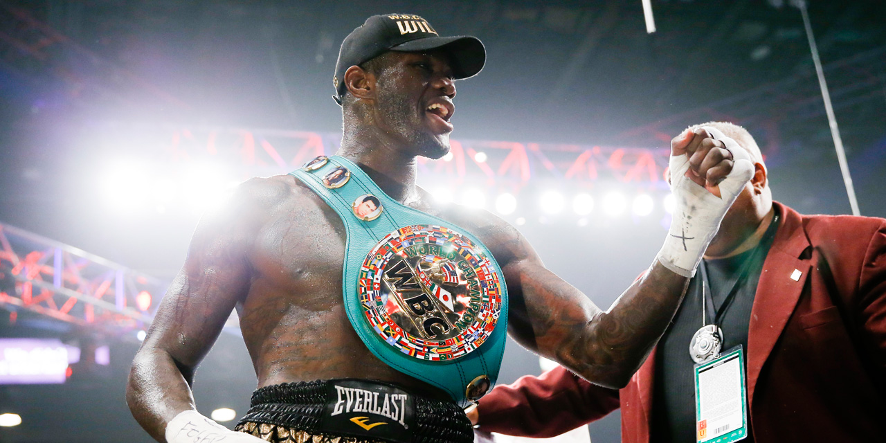 afregning alligevel lærred Deontay Wilder Brings Home WBC Heavyweight Title - Showtime Championship  Boxing | SHOWTIME